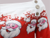 Santa print buttoned plus velvet sweatershirt nihaostyles wholesale Christmas costumes NSYIS83190