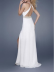  round neck high waist halterneck backless milk silk wedding evening dress nihaostyles wholesale clothing NSYIS83189