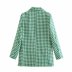 women s houndstooth slim blazer nihaostyles clothing wholesale NSXPF77389