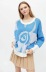 women s flower jacquard round neck long-sleeved sweater nihaostyles clothing wholesale NSXPF77397