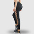 women s high waist hollow yoga leggings nihaostyles clothing wholesale NSSMA77417