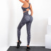 women s quick-drying printed two-piece yoga suit nihaostyles clothing wholesale NSSMA77446