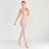 women s thin brocade double-sided  one-piece yoga jumpsuit nihaostyles clothing wholesale NSSMA77447