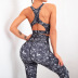  printing color quick-drying underwear high waist leggings two-piece yoga suit nihaostyles clothing wholesale NSSMA77448