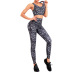  printing color quick-drying underwear high waist leggings two-piece yoga suit nihaostyles clothing wholesale NSSMA77448