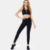women s hollow bra leggings with pocket two-piece yoga suit nihaostyles clothing wholesale NSSMA77450