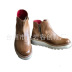 Short Tube Thick Heel Leather Boots NSHYR77509