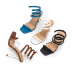 sandalias de tacón de aguja con patrón de punta abierta para mujer nihaostyles ropa al por mayor NSCA77522