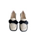 women s bow flat loafer shoes nihaostyles clothing wholesale NSCA77526