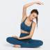 women s tight-fitting mesh gauze two-piece yoga suit nihaostyles clothing wholesale NSSMA77580