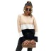 women s round neck long-sleeved knitted pullover nihaostyles clothing wholesale NSDMB77589