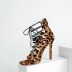 Sandalias de tacón alto con estampado de leopardo con tiras cruzadas para mujer nihaostyles ropa al por mayor NSCA77610