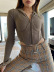 women s hooded zipper top nihaostyles clothing wholesale NSFLY77662