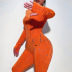 women s Hollow Jacquard Long Sleeve Jumpsuit nihaostyles clothing wholesale NSFLY77684