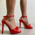 women s open-toe buckle high heels sandals nihaostyles clothing wholesale NSCA77713
