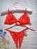 lace bra and G-string set 4 colors NSFQQ77745