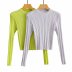 women s stretch slim long-sleeved tight-fitting slimming sweater nihaostyles clothing wholesale NSAM77820