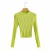 women s stretch slim long-sleeved tight-fitting slimming sweater nihaostyles clothing wholesale NSAM77820