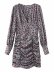 women s floral V-neck lantern puff sleeve dress nihaostyles clothing wholesale NSAM77822