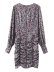 women s floral V-neck lantern puff sleeve dress nihaostyles clothing wholesale NSAM77822