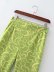 women s fluorescent green printed trousers nihaostyles clothing wholesale NSAM77890