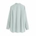 women s striped poplin blouse nihaostyles clothing wholesale NSAM77895