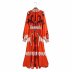 women s print long-sleeved long dress nihaostyles clothing wholesale NSAM77905