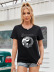 women s letters dragon print short-sleeved T-shirt nihaostyles clothing wholesale NSGMX77941