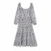 vestido de manga larga con estampado de rayón para mujer nihaostyles ropa al por mayor NSAM77950