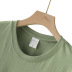 Women s Letter Print Loose Short Sleeve T-shirt nihaostyles clothing wholesale NSXPF78051