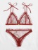Mesh Lace Embroidery Straps Underwear Set NSFQQ78114