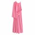 women s asymmetrical cloak dress nihaostyles clothing wholesale NSAM78137