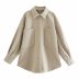 women s retro solid color woolen jacket nihaostyles clothing wholesale NSAM78141