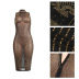 See-Through Rhinestone Zipper Slim Prom Sheath Dress Without Panties NSWNY109687