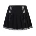 Gothic Style Lolita Lace Contrast Color Skirt NSGYB111780
