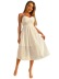Suspender Backless Solid Color Hollow Cotton Dress NSGHW112403