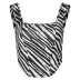 Slim Sling Square Neck Backless Zebra Print Vest NSHTL112739