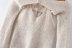 Hanging Neck Lace-Up Vest & Off-Shoulder Long Sleeve Smock 2 Piece Set NSXFL113869
