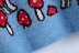 Mushroom Jacquard Long Sleeve Round Neck Knitted Sweater NSXFL113873