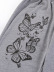 drawstring embroidery butterfly sweatpants NSJM114061