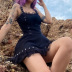 Diablo Style Slim Stitching Suspender Lace Dress NSSSN114257