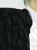 Solid High Waist Long Slit Bikini Overskirt NSFPP114421
