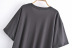 Smiley Print Loose Short-Sleeved T-Shirt NSAM114501