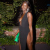 V-Neck Slim Sleeveless High Split Backless Prom Dress NSKKB114737