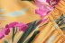Short Sleeve Square Neck Lace-Up Slim Floral Dress NSAM114793