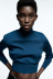 Half Turtleneck Long Sleeve Slim Solid Color Knitted Sweater NSAM114815