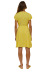 V-Neck Short-Sleeved Flower Print Lace-Up Dress NSHM114934