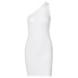 Solid Color Hollow Sheath Dress NSHTL110102