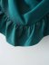 Long-Sleeved V-Neck Ruffle Pleated Dress NSAM110605