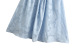 Cut Flowers Hollow Lace-Up Sleeveless Dress NSBRF110920